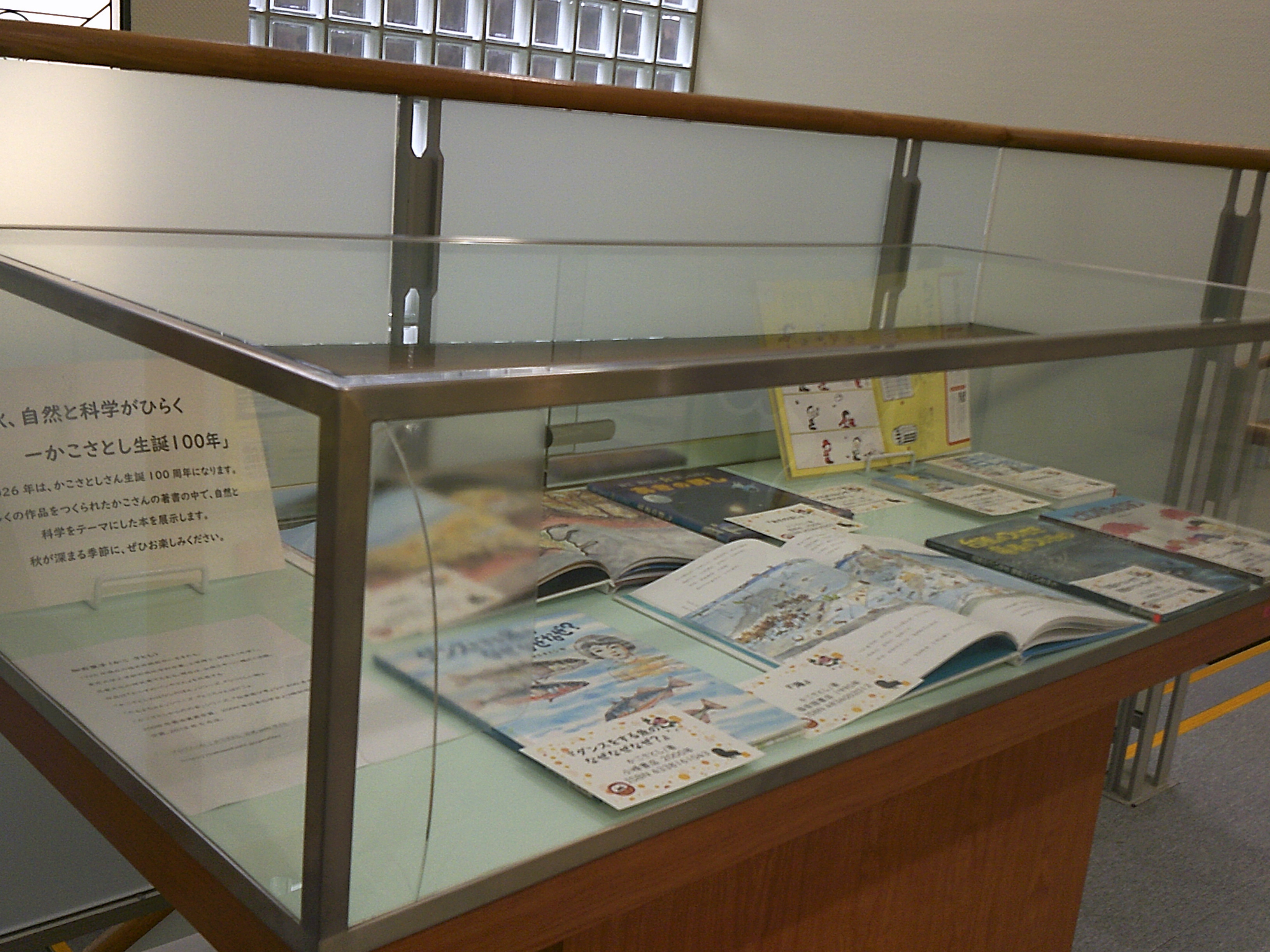 南図書館ガラスケース展示 南図書館ガラスケース展示